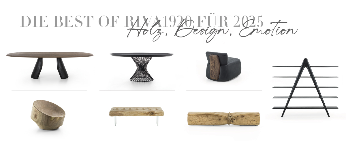 Die Best of Riva1920 für 2025: Holz, Design, Emotion